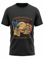 Luba Designs America 250th Tee S Black