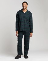 Pendleton Men's Flannel Pajama Set MD Black Watch Tartan