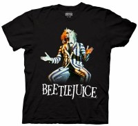 Ripple Junction Beetlejuice Betelgeuse Sitting Tee S Black