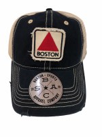 The Boston Sports Apparel Landmark Classic Boston Citgo Trucker Hat OS Navy