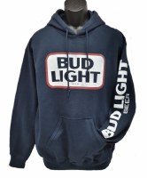 Brew City Bud Light Hoodie XL Navy