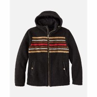 Pendleton Deschutes Sherpa Jacket XL Beach Mt. Stripe