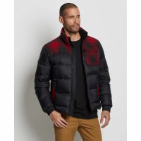 Pendleton Men's Grizzly Peak Puffer MD Red/Black Ombre