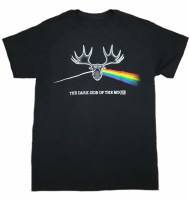Dave's Tees Dark Side of the Moose S/S Tee Small Black