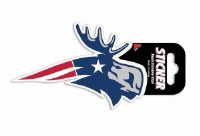 Woods & Sea Patriot Moose Decal No Size Patriot Moose