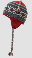 Everest Designs Super Nova Earflap hat  Red