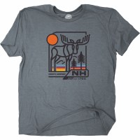 Duck Co. Flashback Moose S/S M Heather Gray