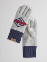 Pendleton Lambs Wool Knit Texting Gloves LG/XL Tecopa Hills Grey