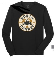 Brew City North Conway Hiker Long Sleeve Tee S Black