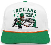 Celly Hockey Ireland Hockey Club Snapback  White/Green