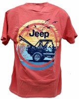 Jeep Sun Circle T-Shirt S Watermelon