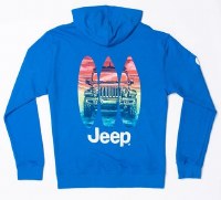 Jeep Surf's Up Hoodie S Royal Heather