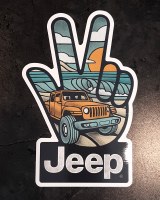 Jeep Catch a Wave Sticker