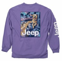 Jeep Beach Buddy Long-Sleeve T-Shirt S Violet