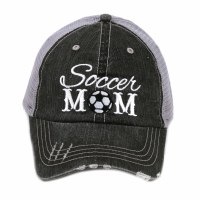 KATYDID Soccer Mom Women's Trucker Hat One Size Grey