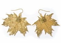 Rocky Mountain Leaf Co. Gold Sugar Maple Earrings