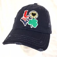 The Boston Sports Apparel Love Boston Sports Hat  Navy