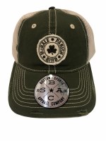 The Boston Sports Apparel McHale, Parrish, Bird Trucker Hat One Size Green