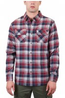 Mountain & Isles Rambler Two Pocket Flannel M Sangria/Navy