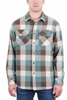 Mountain & Isles Rambler Two Pocket Flannel M Dark Forest/Walnut