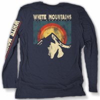 Duck Co. Mountain Summit Long Sleeve Tee XS Heather Navy