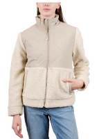 Mountain & Isles Aaliyah Sherpa XS Eggshell/Warm Taupe