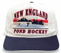 Celly Hockey New England Pond Hockey Snapback  Cream