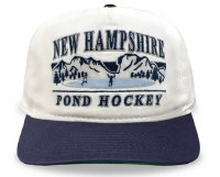 Celly Hockey New Hampshire Pond Hockey Snapback  Cream
