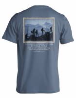 Off The Map Nothing to Fear (Mountain Hikers) S/S Tee L Blue Jean