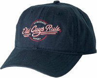 Old Guys Rule Authorized Expert Cap One Size Navy