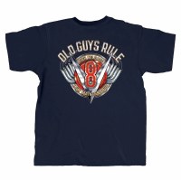 Old Guys Rule V8 Power Tee M Navy