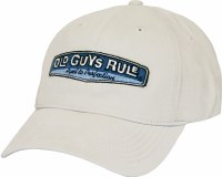 Old Guys Rule Rear View Cap One Size Stone