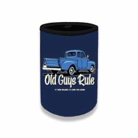 Old Guys Rule It Took Decades Koozie  Blue