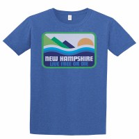 Woods & Sea Pata-New Hampshire Tee S Heather Royal