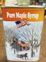 Turkey Street Maples New Hampshire Pure Maple Syrup Pint Tin