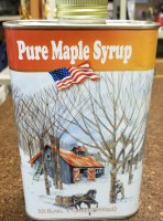 Turkey Street Maples New Hampshire Pure Maple Syrup  Quart Tin