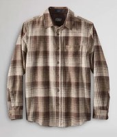 Pendleton Lodge Shirt MD Brown/Red Ombre