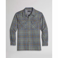 Pendleton Board Shirt M Grey/Green/Blue Mix