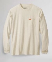 Pendleton Deschutes Long-Sleeve Tee M Light Tan Heather