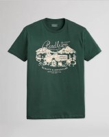 Pendleton Off Road Trails T-Shirt S Forest Green