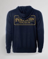 Pendleton Heritage Logo Hoodie MD Navy Gold