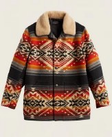 Pendleton Brownsville Coat L Bridge Creek Red