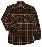 Outrageous Sports Outback Brawny Flannel MD Black/Tan