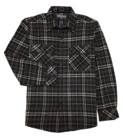 Outrageous Sports Outback Brawny Flannel MD Black/Grey