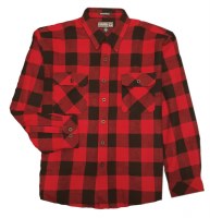 Outrageous Sports Outback Brawny Flannel MD Red/Black Buffalo