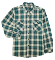 Outrageous Sports Outback Brawny Flannel M Teal