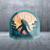 Sticker Pack Bigfoot Walking Across Decal Small