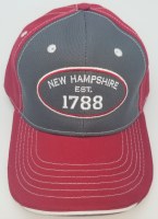 Royal Resortwear New Hampshire Established 1788 Ball Cap One Size Red