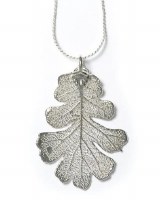 Rocky Mountain Leaf Co. Silver Oak Leaf Necklace