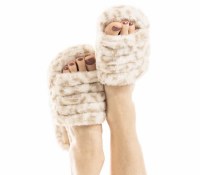 KATYDID Snow Leopard Slippers SM/MD Snow